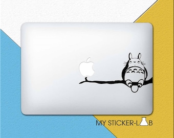 My Neighbor Totoro MacBook Sticker My Neighbor Totoro MacBook Sticker Studio Ghibli Totoro Sticker Totoro Decal Totoro Anime Sticker m805