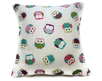 Owl Cushion , Owl Pillow , Owl