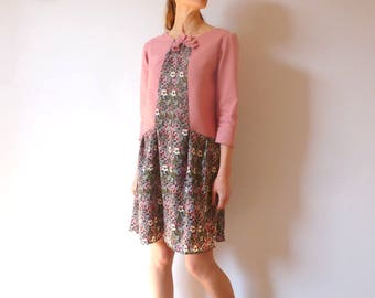 Hand-made flowery dress