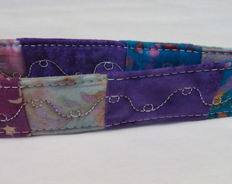 Key Fob - Key Wristlet - Key Ring - Key Chain - Batik Patchwork #2