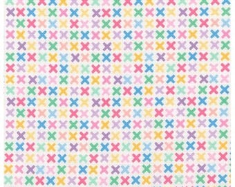 Sweet Remix X's from Robert Kaufman's Rainbow Remix Collection by Ann Kelle