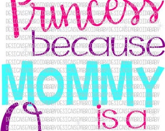 Free Free Mommy&#039;s Little Princess Svg 387 SVG PNG EPS DXF File