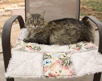 Cat Blanket, Small Dog Blanket, Pet Accessories, Washable Pet Bedding, Furniture Pet Cover, Fabric Cat Bed, Fabric Pet Bed, Travel Cat Bed