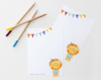 Set of 18 Personalized Flat Note Cards. Many designs to Choose from!
