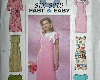 Vintage-look Dress Pattern - Butterick 4386