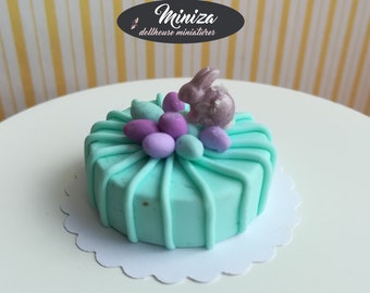 Miniature cake,1:12 scale