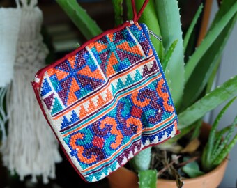 Vintage Textile/ Change Purse