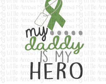 Download Firefighter my daddy is my hero SVG DXF EPS png Files for