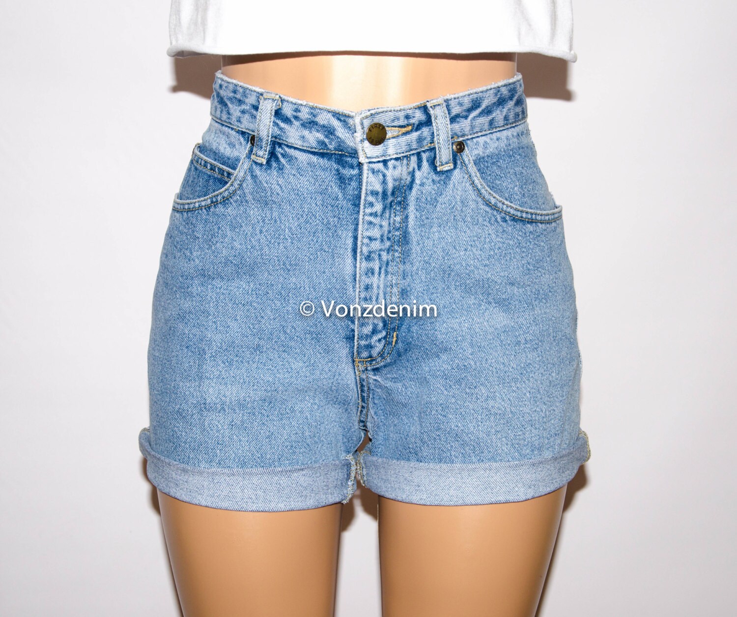 jean shorts womens high waisted