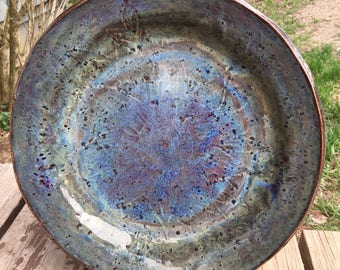 Sunflower Plate Platter Pottery Ceramics Serving Platter Handmade