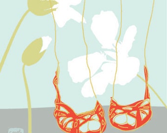 Great Escape / 12x12 print by Carococo