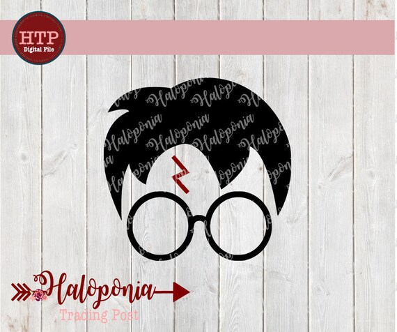 Download Harry Potter Face SVG File Harry Potter