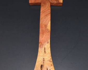 Wood Wall Cross;Crooked Cross;Christian Gift; Wooden Cross;Unique Wood Cross;Cross Wall Decor; Mesquite;Free Ground Shipping; cc45-1063017