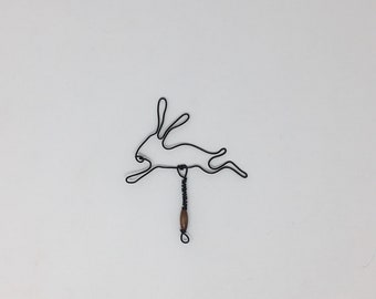 Hare | Wire Art | Home Decor | Woodland | Wall Decor | Animal | Country Kitchen |