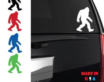 Sasquatch decal evolution theory science bigfoot funny movie squatchin iphone ipad case phone car truck window vinyl CUSTOM ANY SIZE