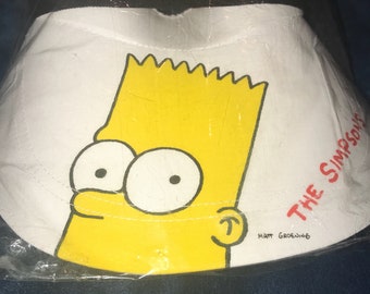 Vintage Bart Simpson hat/ visor
