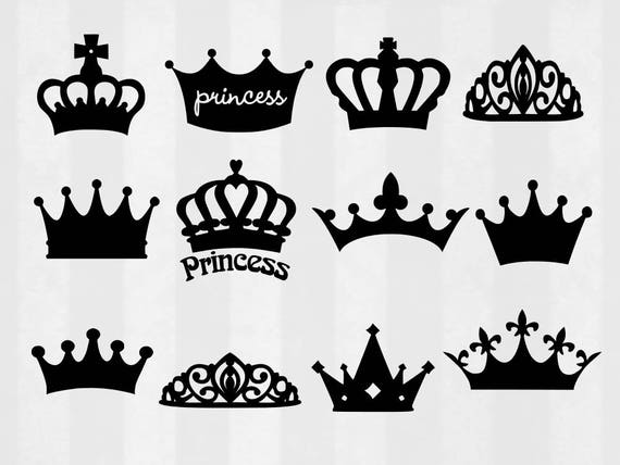 Free Free 297 Clip Art Silhouette Crown Svg SVG PNG EPS DXF File