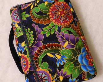 Bible Cover Medallions Purples Blues and More Your Book Measurements Required