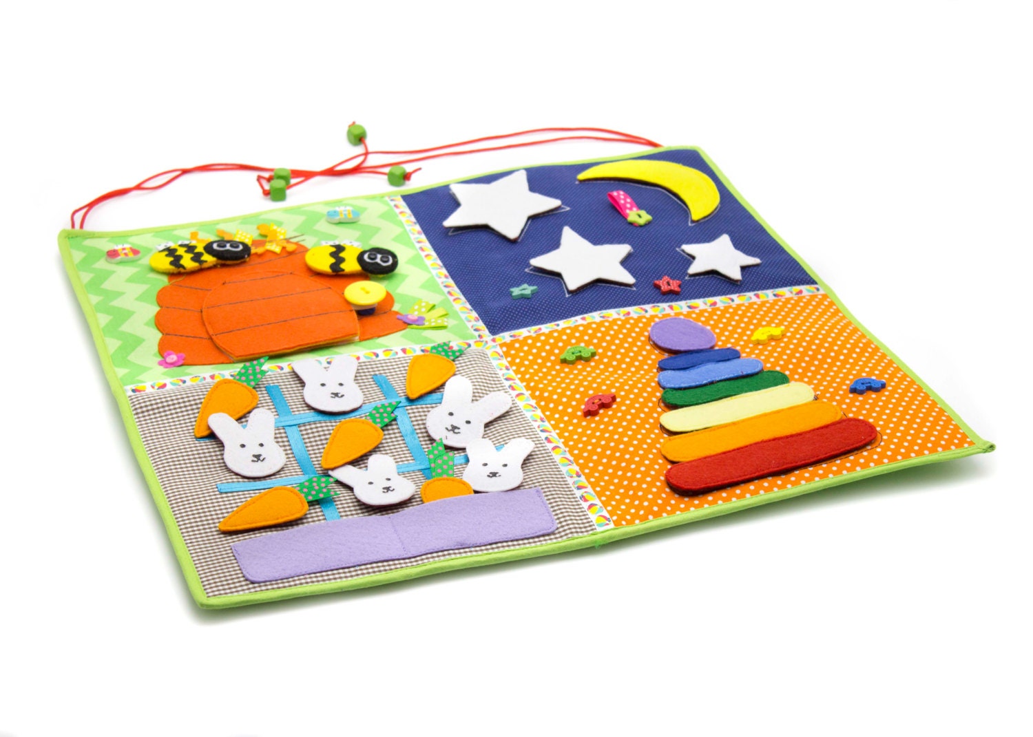 Developing Baby Play Mat busy mat Felt Play Mat Baby