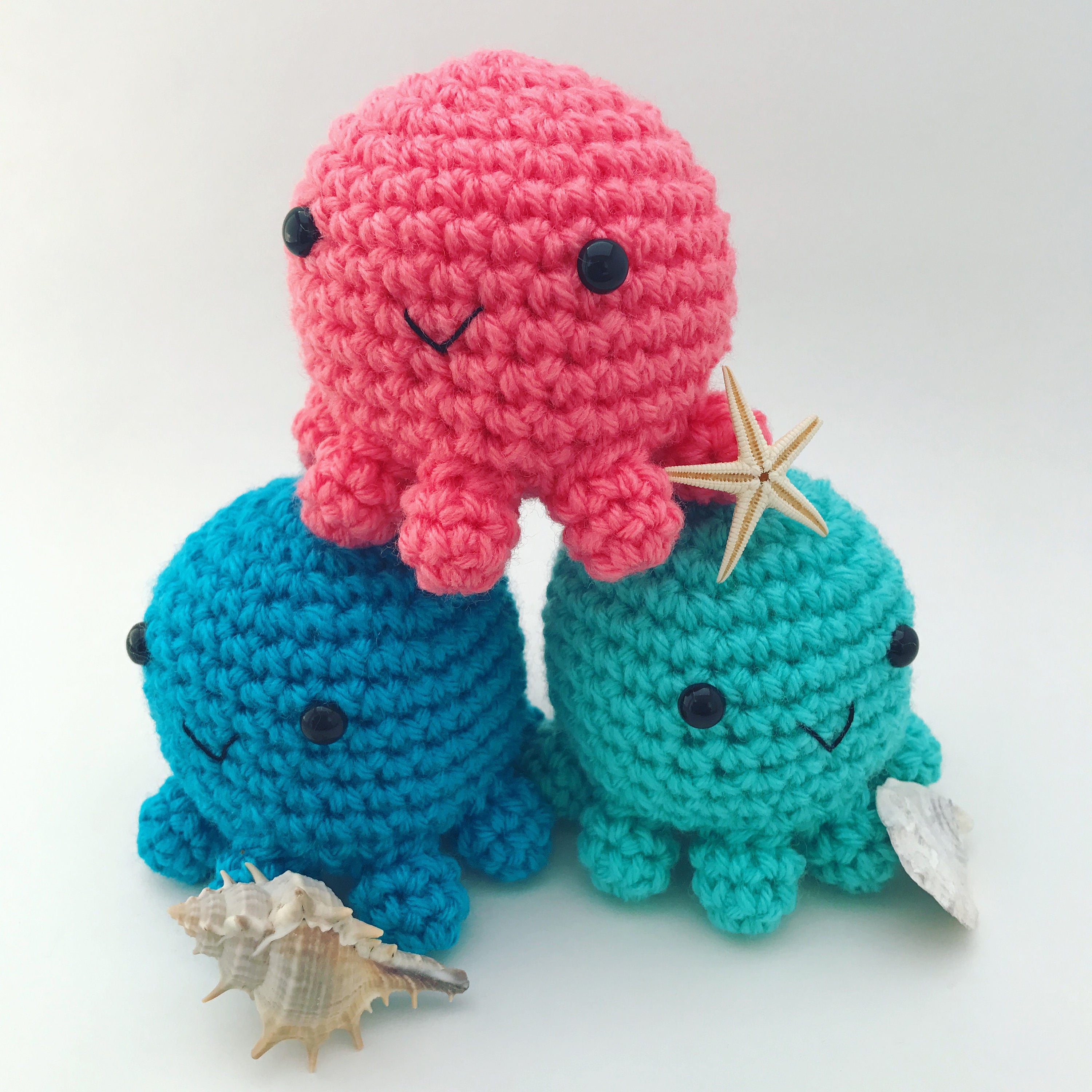 mini octopus plush