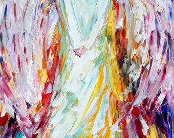 Angel of Joy Fine Art Print made from image of past oil painting by Karen Tarlton