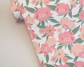 Heirloom Floral Gift Wrap Wrapping Paper