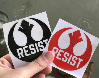 Resist Rebel decal