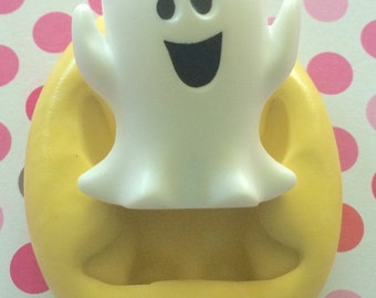 CUTE Ghost Silicone MOLD - Halloween Silicone Mold, Cake Supply, Molds, Clay Mold, Craft Supply, Mold, Chocolate Mold, Candy Mold, Cupcake