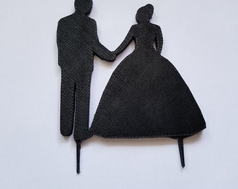 Holding Hands cake topper
