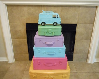 JEZ4U Vintage Stack of Suitcases Special Order only