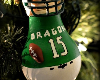 Football Player Ornament