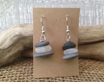 Beach Pebble Earrings