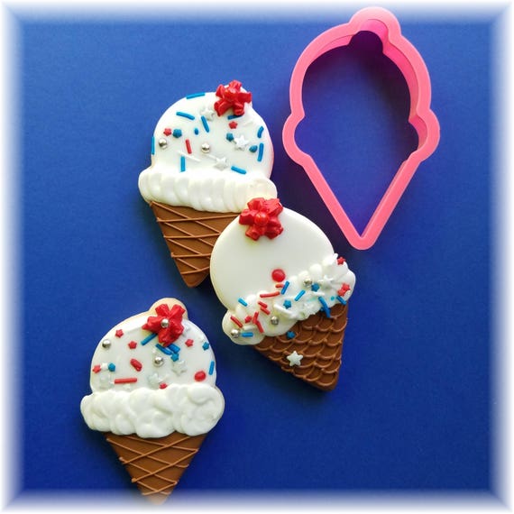 Ice Cream Cone Cookie Cutter