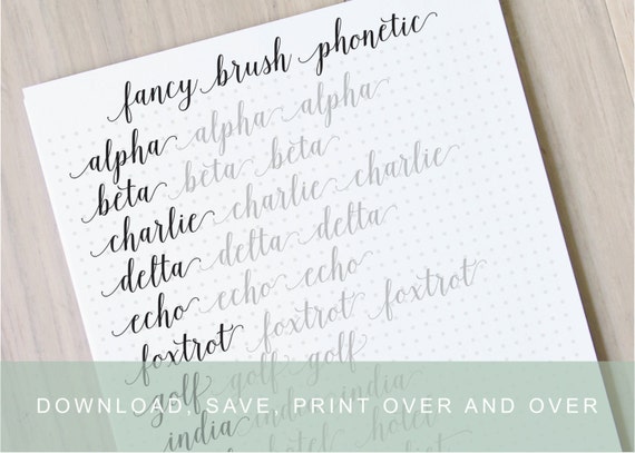 worksheet pdf handwriting alphabet Lettering Brush Calligraphy Worksheets Fancy Intermediate