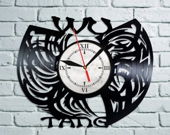 Wu-Tang Vinyl Record Clock Wu-Tang Wall Decor Wu-Tang Art Wu-Tang Decoration Wu-Tang Decor Wall Clock Wu-Tang Gift For Fans Hip Hop Group
