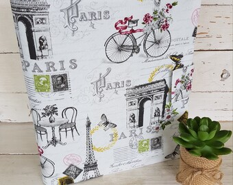 Classic Happy Planner cover - Fabric Planner Cover - Amity Design - One of a kind - Ready to ship