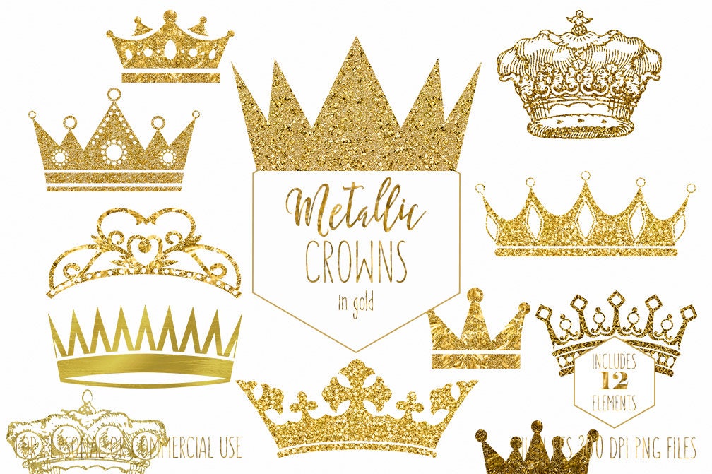 Free Free 76 Gold Glitter Crown Svg SVG PNG EPS DXF File