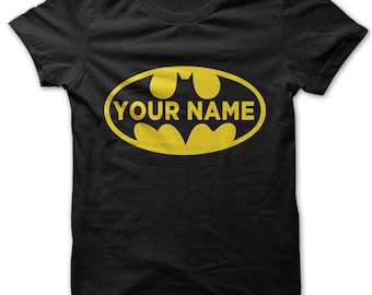 Personalised Custom Batman shirt