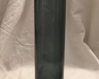 Per Lutken Gray Cylinder Labrador Vase 16909 by Holmegaard