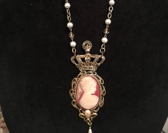 Repurposed Vintage Assemblege Necklace