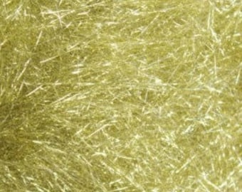 Gold Angelina Fiber 1/2 oz - add sparkle and bling to your spinning!
