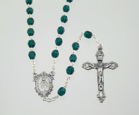 May Birthstone Rosary