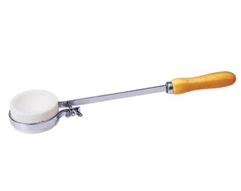 Crucible Melting Dish with Handle for Melting and Pouring Metals - 22-791