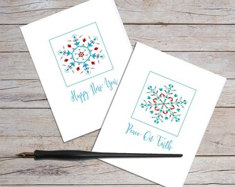 christmas notecard stationery blank note card set christmas notecard