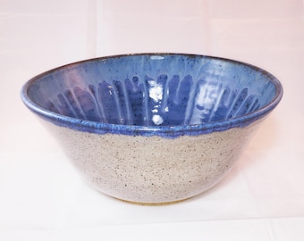 Beautiful Ceramic Bowl - 10 Inch Diameter - Glazed Bowl - Handmade - Wheel Thrown - Pottery Bowl - Serving Bowl - Housewarming Gift