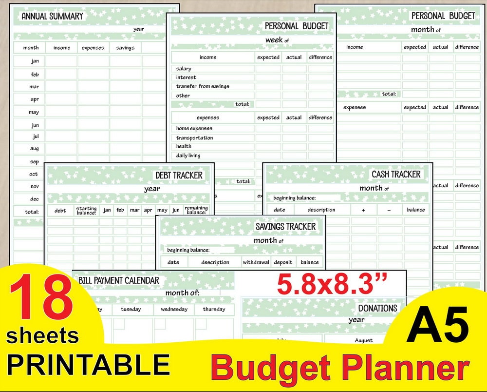 budget for monthly expenses