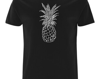 Pineapple Herren T-Shirt Bio & Fair Wear black
