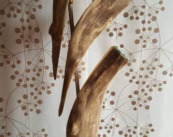 Sculpture en bois flotté,art en bois flotté,sculpture sur bois,décor bois plage,art,verre de plage dépoli,,déco verre de plage,bois art