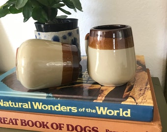 Set of vintage mugs, coffee mugs