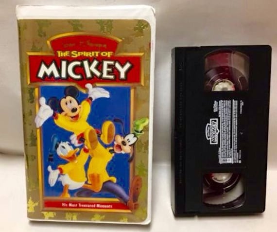 Disney's The Spirit of MICKEY VHS Movie Video Tape